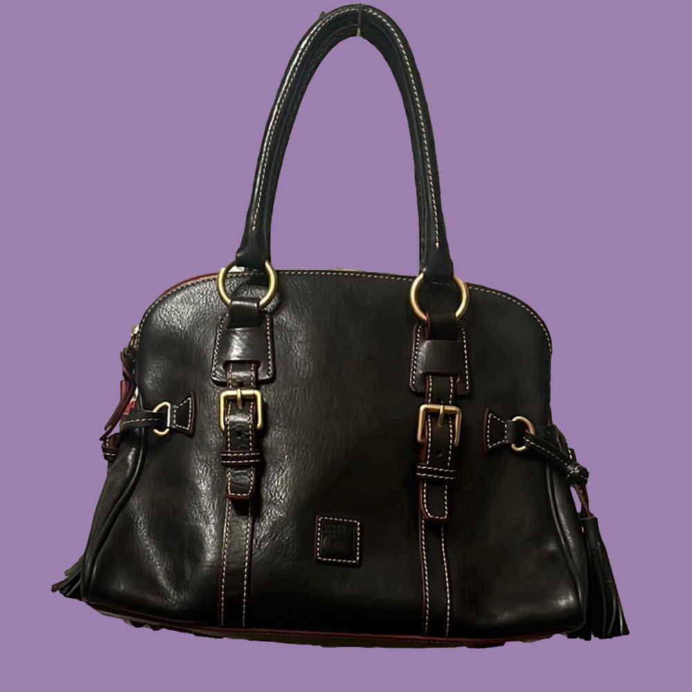 Lost in the 🔥 Dooney & Bourke Florentine Domed Buckle Satchel
